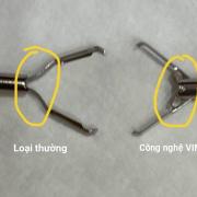 Hemoclip thường và hemoclip công nghệ VIMO
