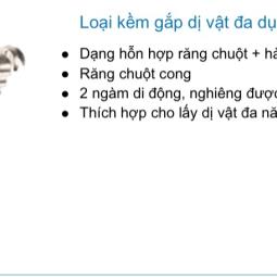   
          Kìm gắp dị vật nội soi tiêu hóa